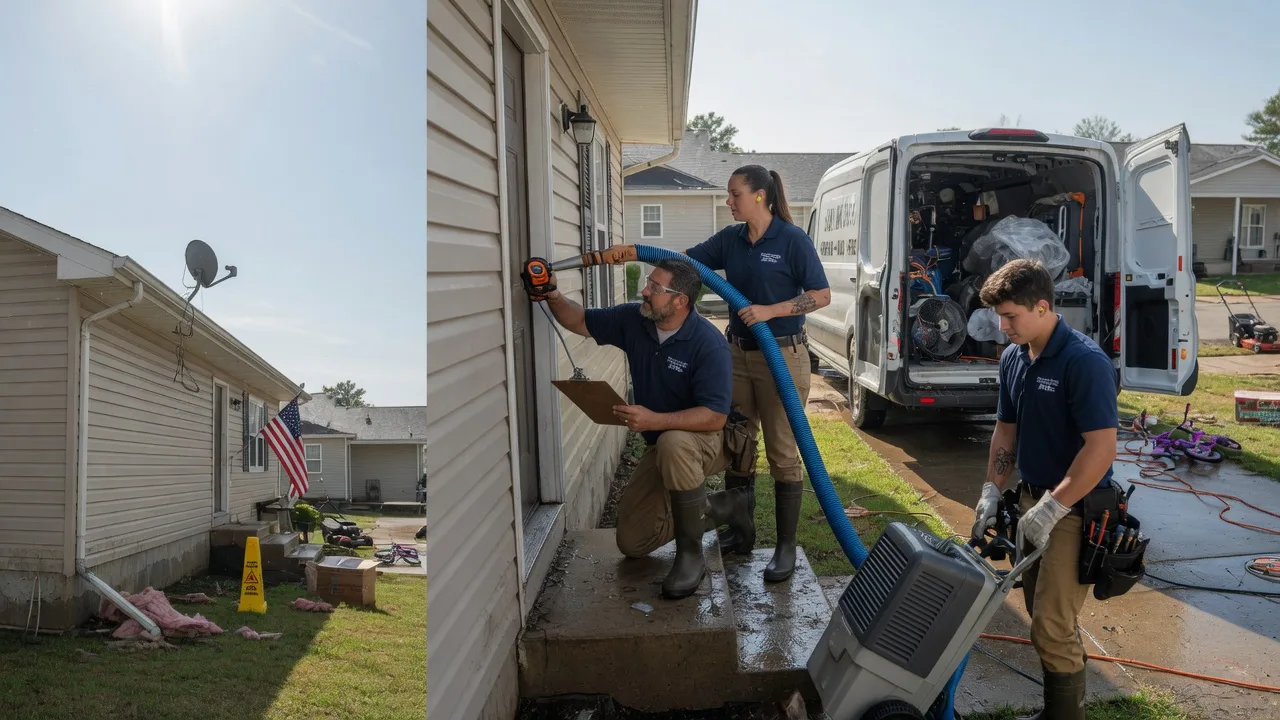 Ceiling Water Damage Restoration in Marshall, WA near me